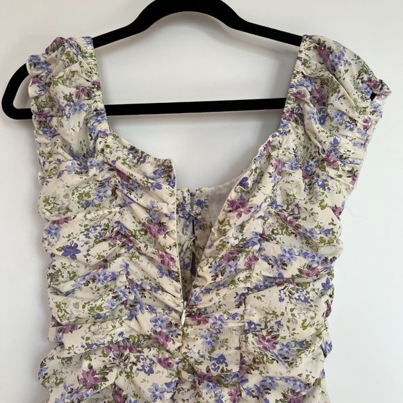 Let's Get Brunch Floral Midi Dress - Picture 4 of 5